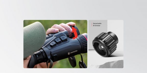 Hikmicro Thermal Binocular Habrok Pro Detachable Ir Emitter 12 Pc