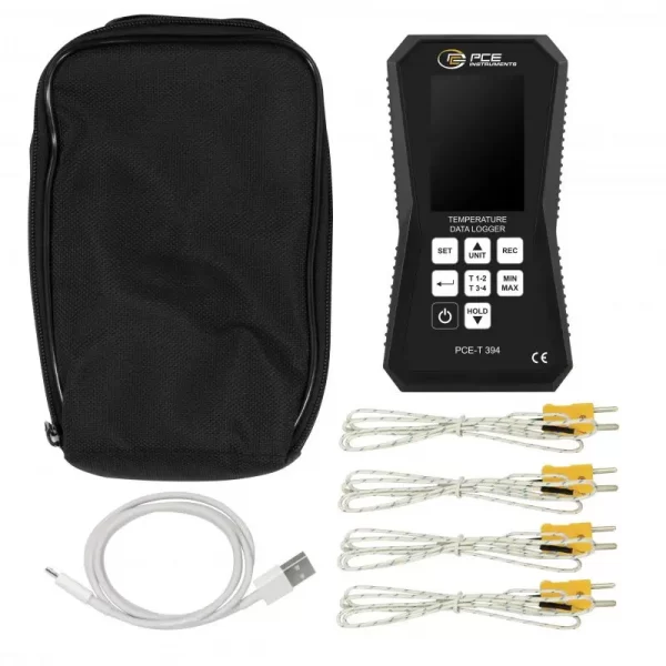 Pce Instruments Multi Channel Temperature Data Logger Pce T 394 6192755 3337945